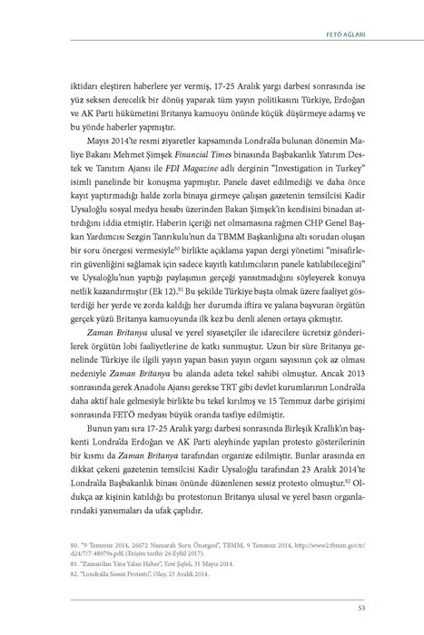 SETA'nın raporu FETÖ'nün İngiltere yapılanmasını deşifre etti... 40
