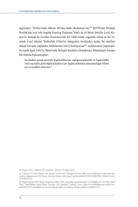 SETA'nın raporu FETÖ'nün İngiltere yapılanmasını deşifre etti... 49