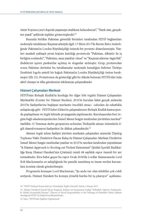 SETA'nın raporu FETÖ'nün İngiltere yapılanmasını deşifre etti... 28