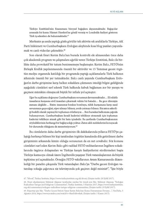 SETA'nın raporu FETÖ'nün İngiltere yapılanmasını deşifre etti... 27