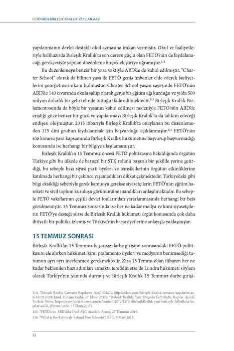 SETA'nın raporu FETÖ'nün İngiltere yapılanmasını deşifre etti... 58