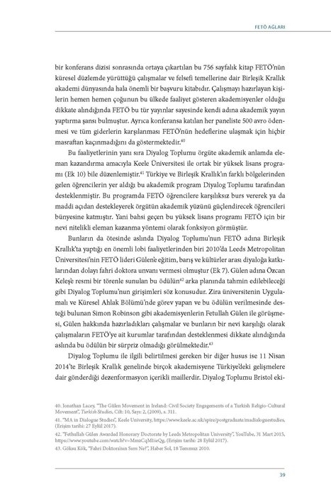 SETA'nın raporu FETÖ'nün İngiltere yapılanmasını deşifre etti... 25