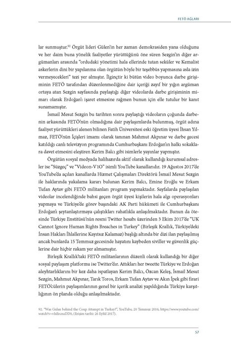 SETA'nın raporu FETÖ'nün İngiltere yapılanmasını deşifre etti... 44