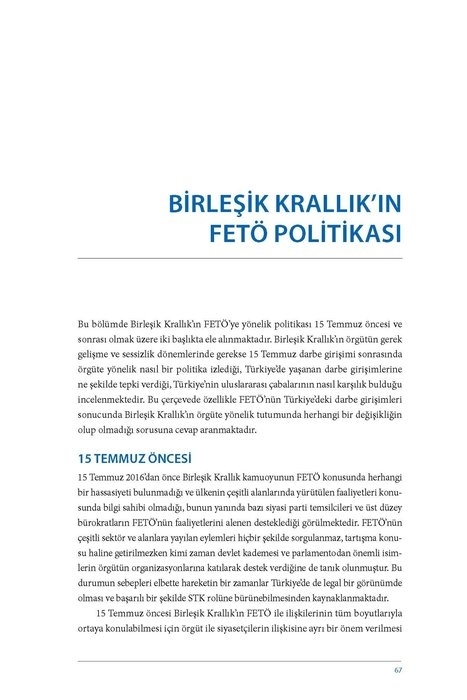 SETA'nın raporu FETÖ'nün İngiltere yapılanmasını deşifre etti... 53