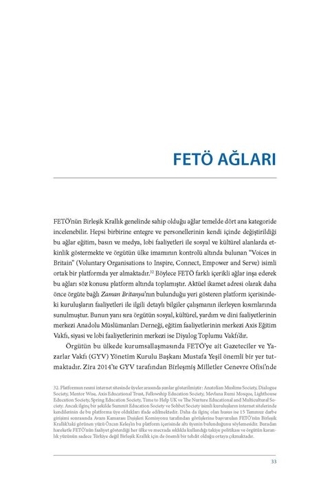 SETA'nın raporu FETÖ'nün İngiltere yapılanmasını deşifre etti... 19