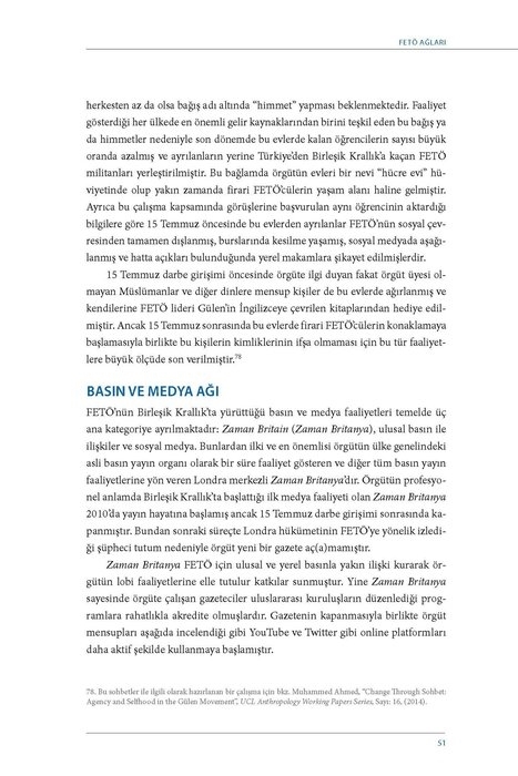 SETA'nın raporu FETÖ'nün İngiltere yapılanmasını deşifre etti... 38