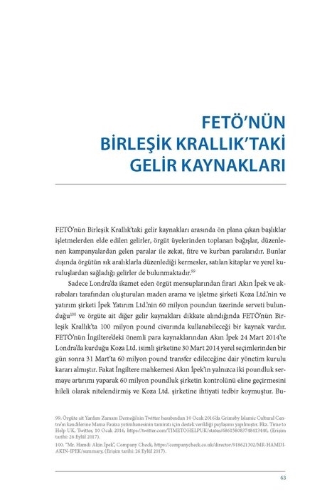 SETA'nın raporu FETÖ'nün İngiltere yapılanmasını deşifre etti... 50