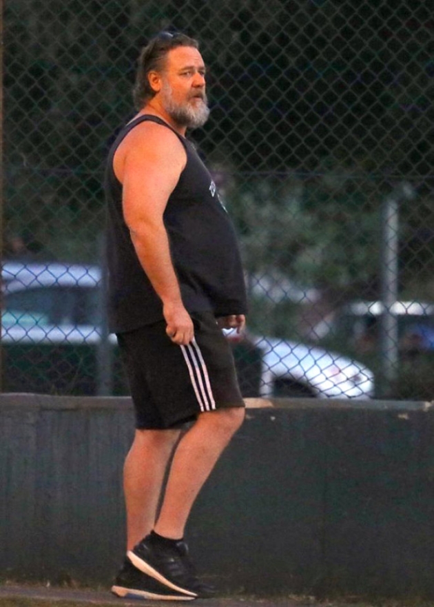 Russell Crowe'un son hali görenleri şaşırttı! 5