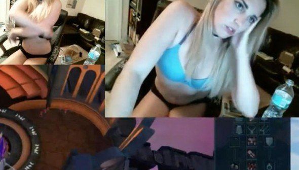 Canlı yayında soyunmaya başladı! Twitch'i salladı 4