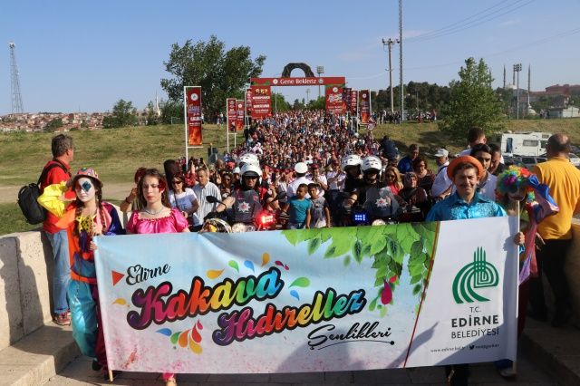 Edirne'de ateş yakıldı! Şenlik başladı... 5