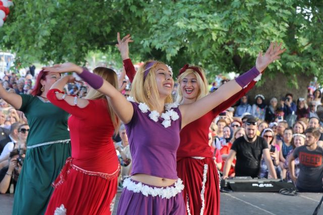 Edirne'de ateş yakıldı! Şenlik başladı... 12