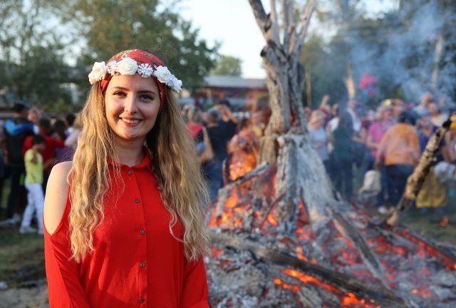 Edirne'de ateş yakıldı! Şenlik başladı... 15