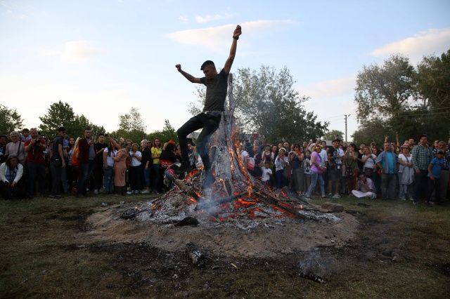 Edirne'de ateş yakıldı! Şenlik başladı... 18