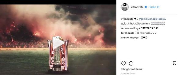 Ünlü isimlerden Şampiyon Galatasaray paylaşımları! 2