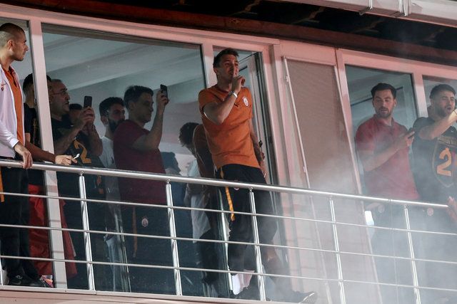 Galatasaray, Florya'da şampiyonluğunu kutladı! 15