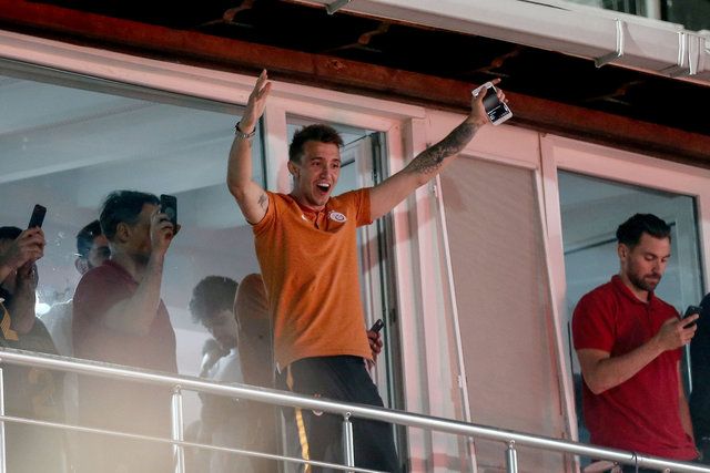 Galatasaray, Florya'da şampiyonluğunu kutladı! 20