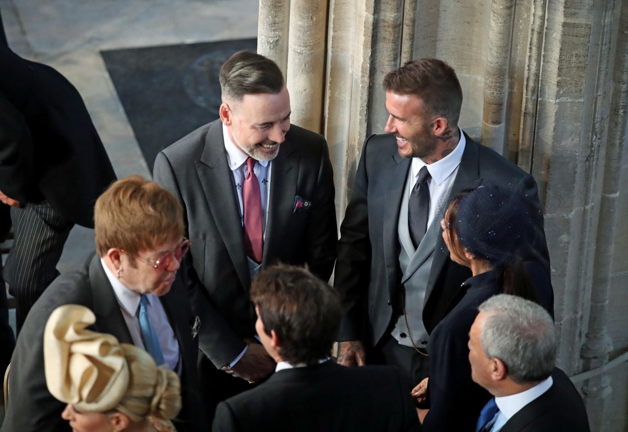 Kraliyet düğününe David Beckham'in yakışıklılığı damga vurdu! 3