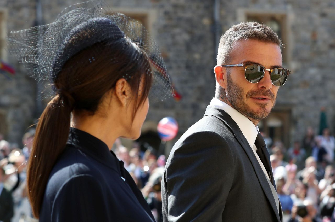 Kraliyet düğününe David Beckham'in yakışıklılığı damga vurdu! 5