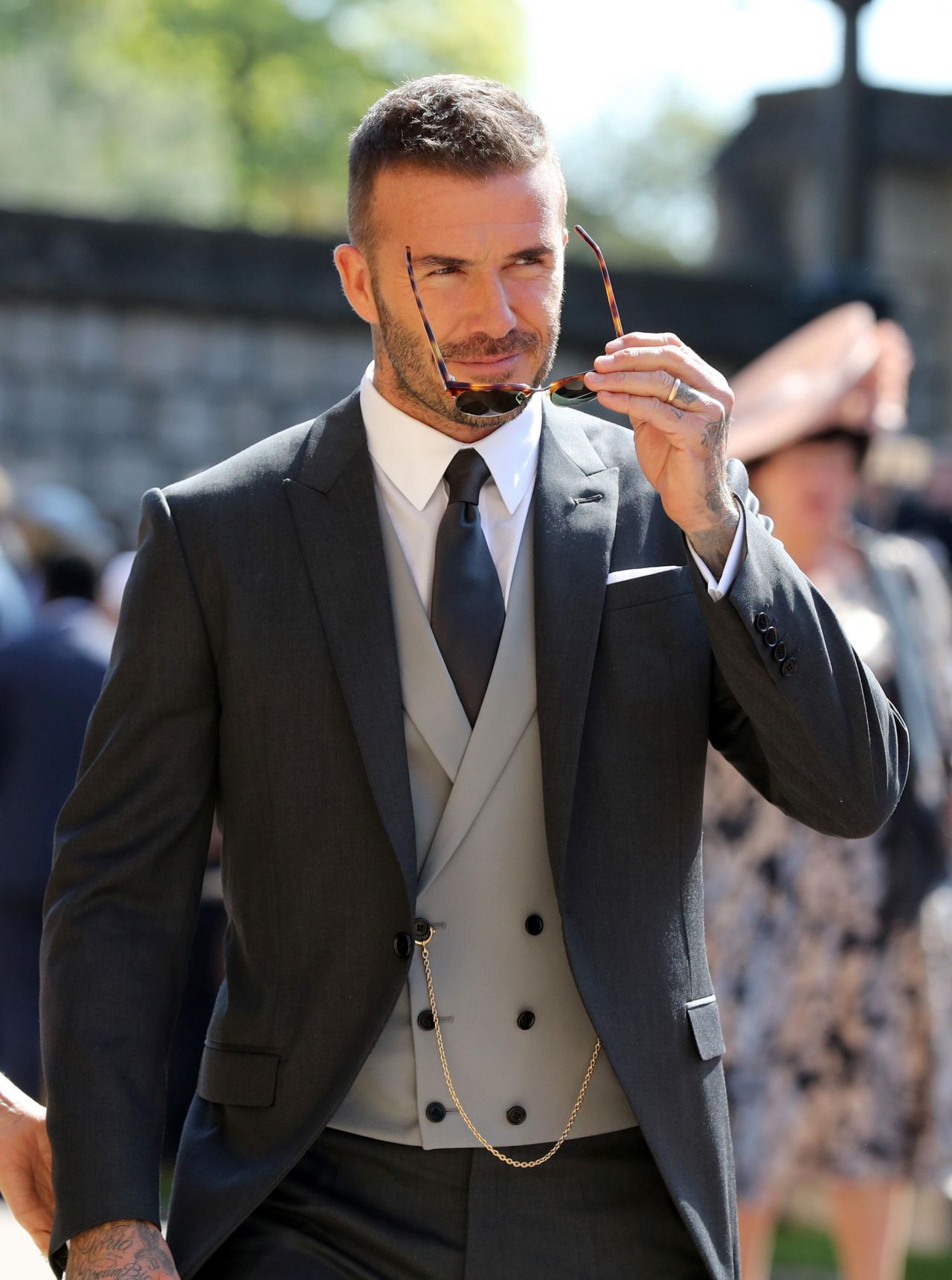 Kraliyet düğününe David Beckham'in yakışıklılığı damga vurdu! 6