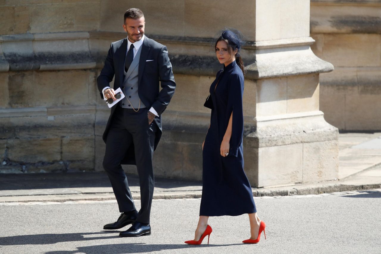 Kraliyet düğününe David Beckham'in yakışıklılığı damga vurdu! 8