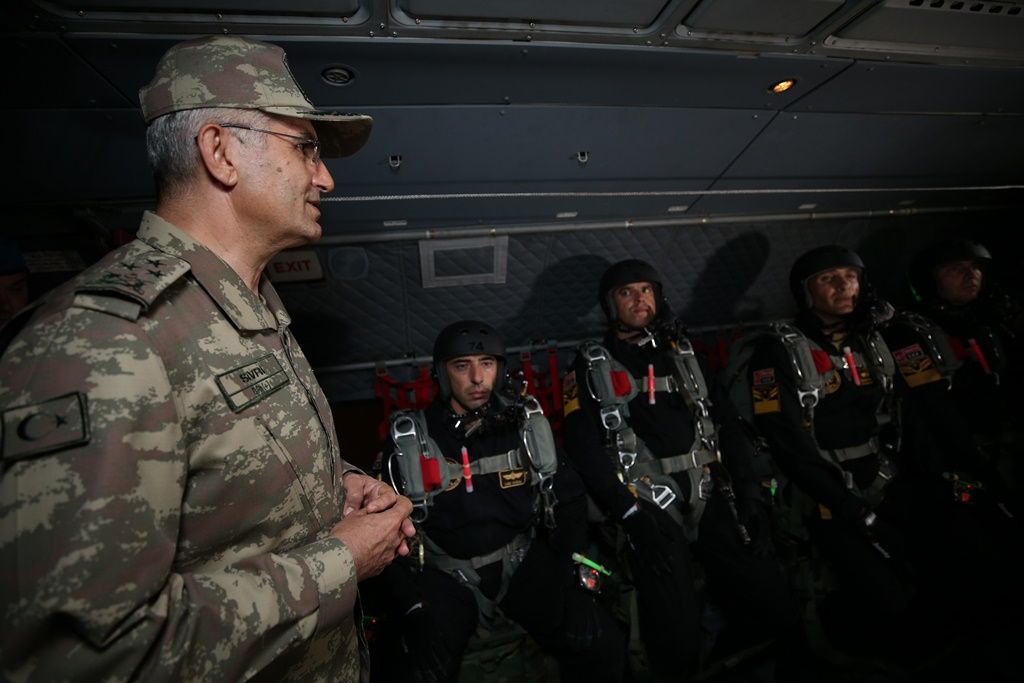 Erciyes 2018 tatbikatında göz kamaştırdılar! 6