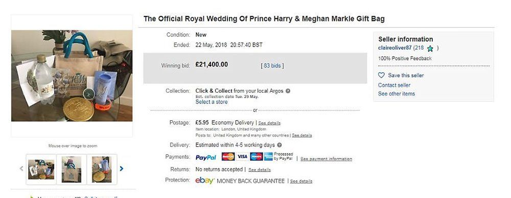 Meghan ve Harry’nin hediyesine rekor fiyat! 4