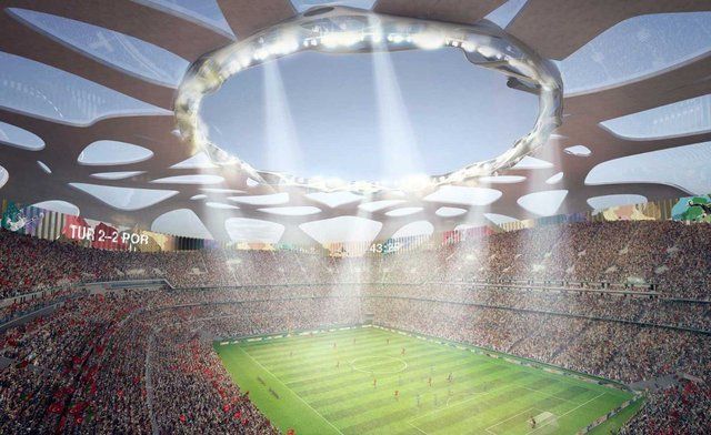 Atatürk Olimpiyat Stadı'nın yeni hali ortaya çıktı 5