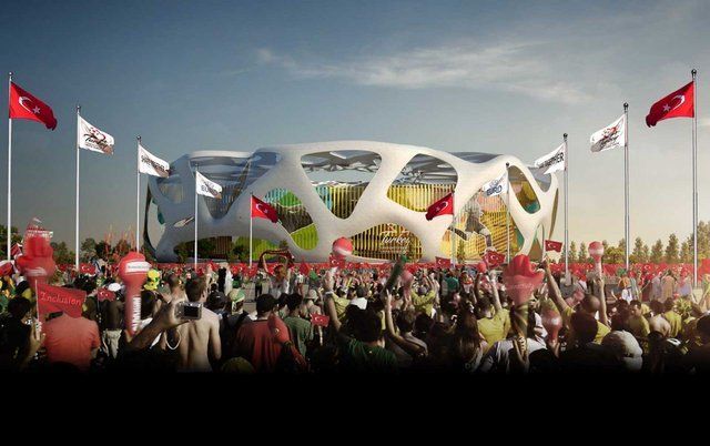 Atatürk Olimpiyat Stadı'nın yeni hali ortaya çıktı 7
