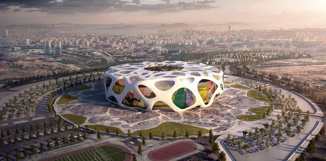Atatürk Olimpiyat Stadı'nın yeni hali ortaya çıktı 8