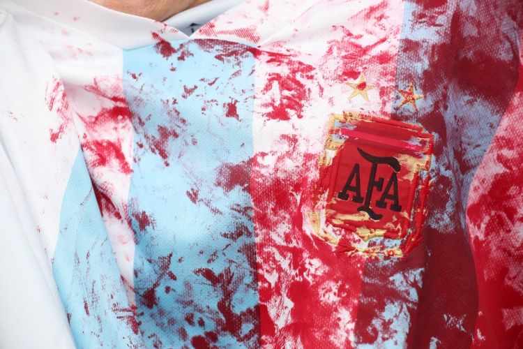 Messi ve arkadaşlarına İsrail protestosu! 5