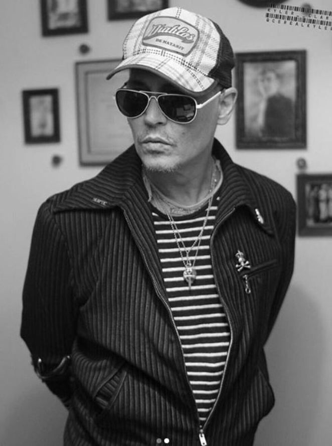 Johnny Depp'in bu görüntüsünün sırrı ortaya çıktı! 5