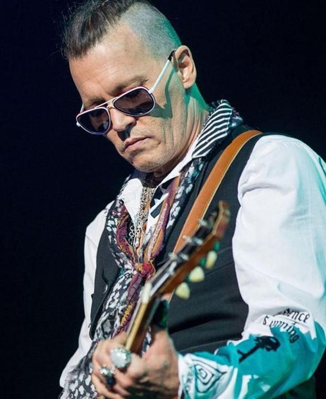 Johnny Depp'in bu görüntüsünün sırrı ortaya çıktı! 9