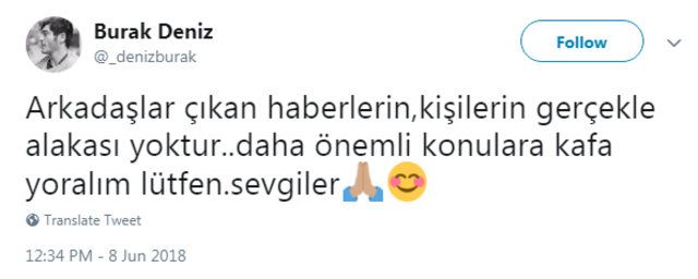 Burak Deniz'den ayrılık açıklaması! 2