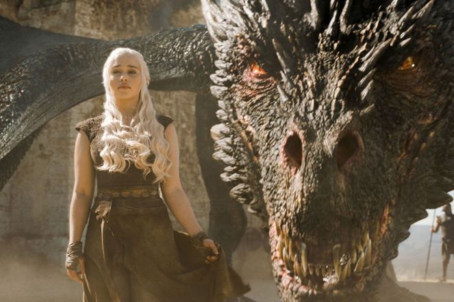 Khaleesi diziye veda edince Drogo teselli etti! 8