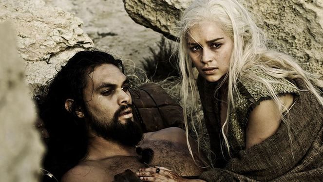 Khaleesi diziye veda edince Drogo teselli etti! 4