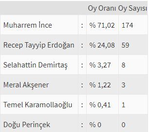 İşte ülke ülke yurtdışı seçim sonuçları! 114