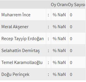 İşte ülke ülke yurtdışı seçim sonuçları! 116