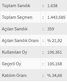 İşte ülke ülke yurtdışı seçim sonuçları! 122