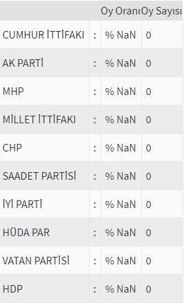 İşte ülke ülke yurtdışı seçim sonuçları! 133