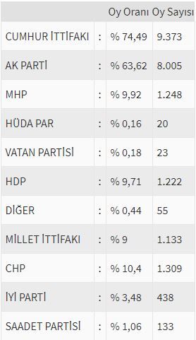 İşte ülke ülke yurtdışı seçim sonuçları! 137