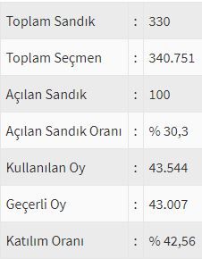 İşte ülke ülke yurtdışı seçim sonuçları! 156