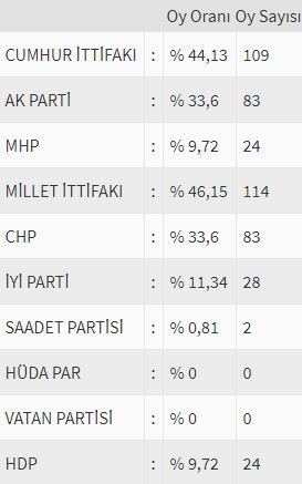 İşte ülke ülke yurtdışı seçim sonuçları! 161