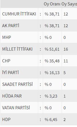İşte ülke ülke yurtdışı seçim sonuçları! 165