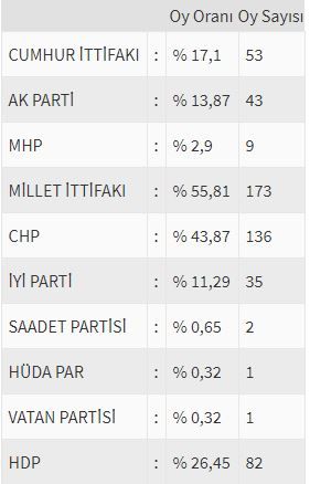 İşte ülke ülke yurtdışı seçim sonuçları! 169