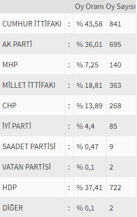 İşte ülke ülke yurtdışı seçim sonuçları! 175