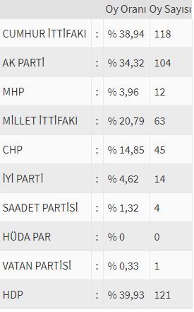 İşte ülke ülke yurtdışı seçim sonuçları! 181