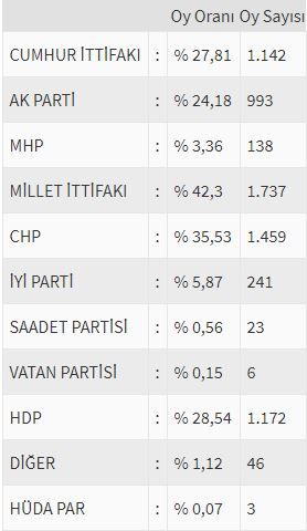İşte ülke ülke yurtdışı seçim sonuçları! 183