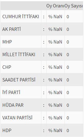 İşte ülke ülke yurtdışı seçim sonuçları! 187