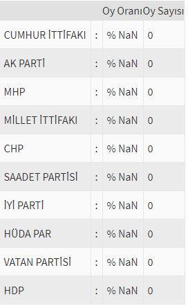 İşte ülke ülke yurtdışı seçim sonuçları! 189