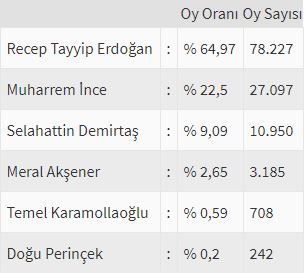 İşte ülke ülke yurtdışı seçim sonuçları! 2